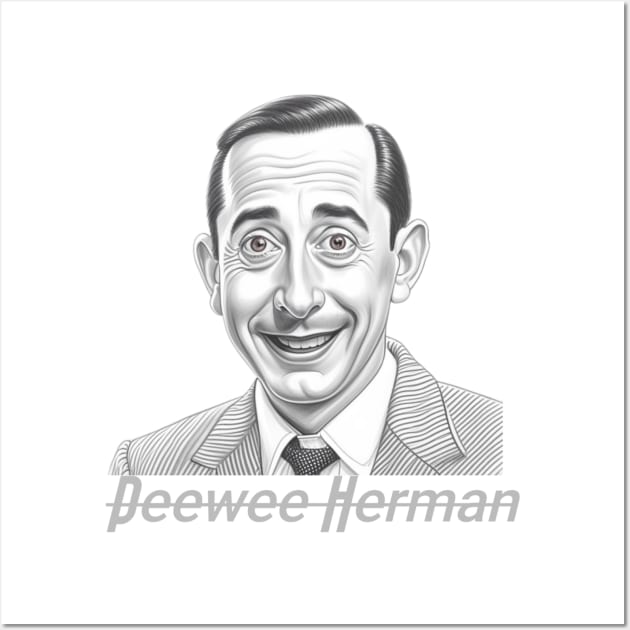 Peewee herman Wall Art by  art white